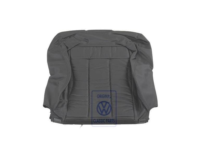 VW Original Tapizado Respaldo (Cuero/Cuero Artificial) Negro - 357881805Q AFB