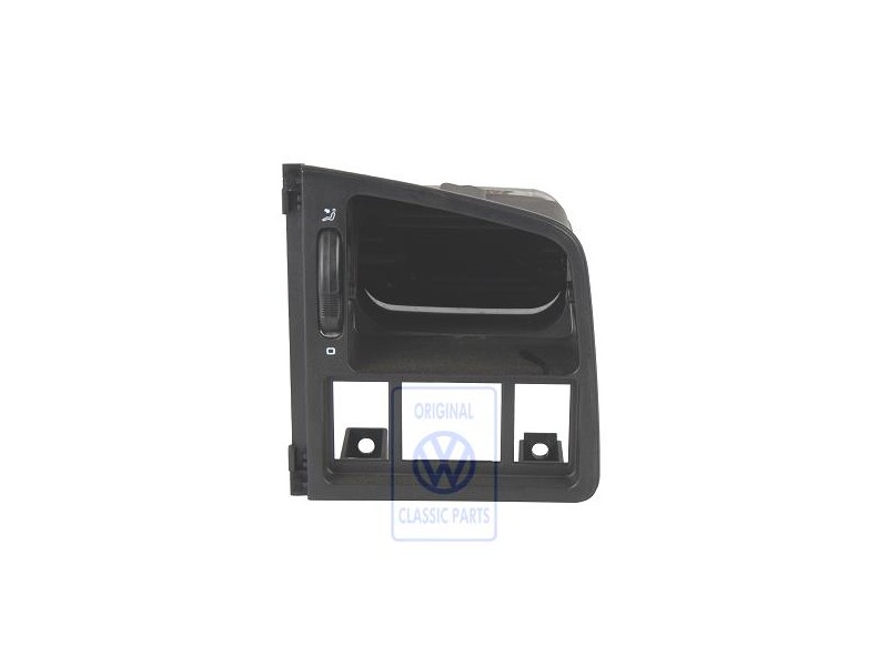 VW Original Caja P. Tobera Aire Negro Satinado - 358819704 01C