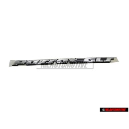 VW Original PASSAT GLS Trasero Rotulo Insignia Emblema Cromo - 3A0853687L Z10