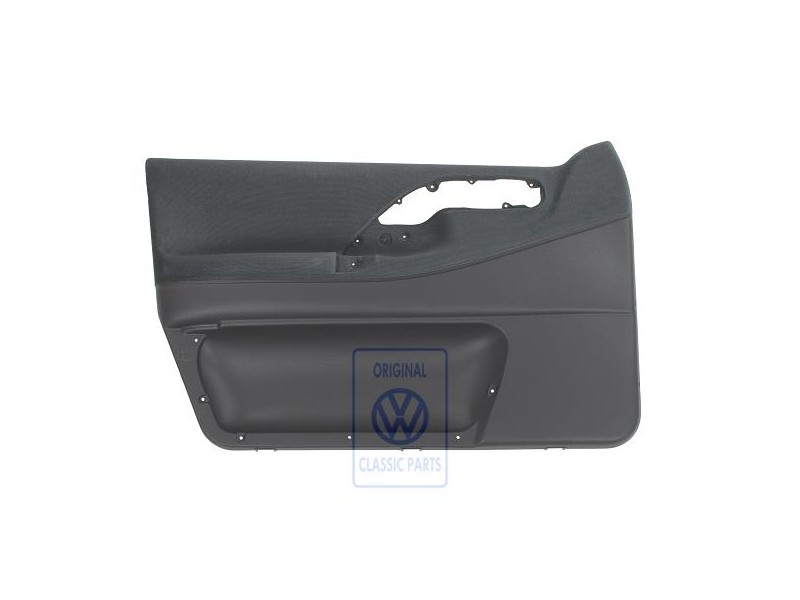 VW Original Revestimiento Puerta (Tela) Negro - 3A0867011ALDPA