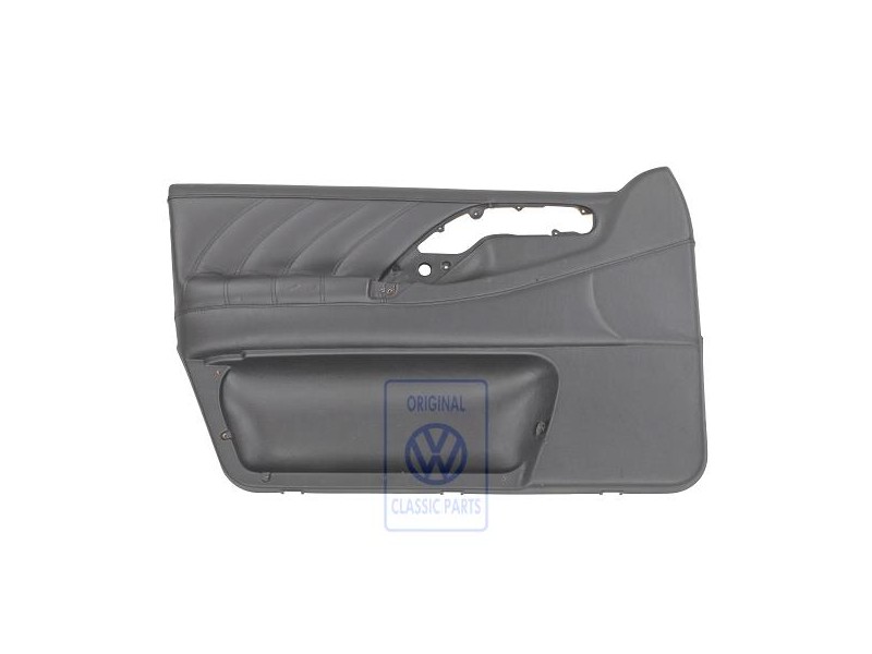 VW Original Panel Puerta (Cuero Sintetico) Negro - 3A0867011ASCLP