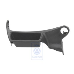 VW Original Revestimiento Armazon Asiento Negro - 3A0881317C 4FB