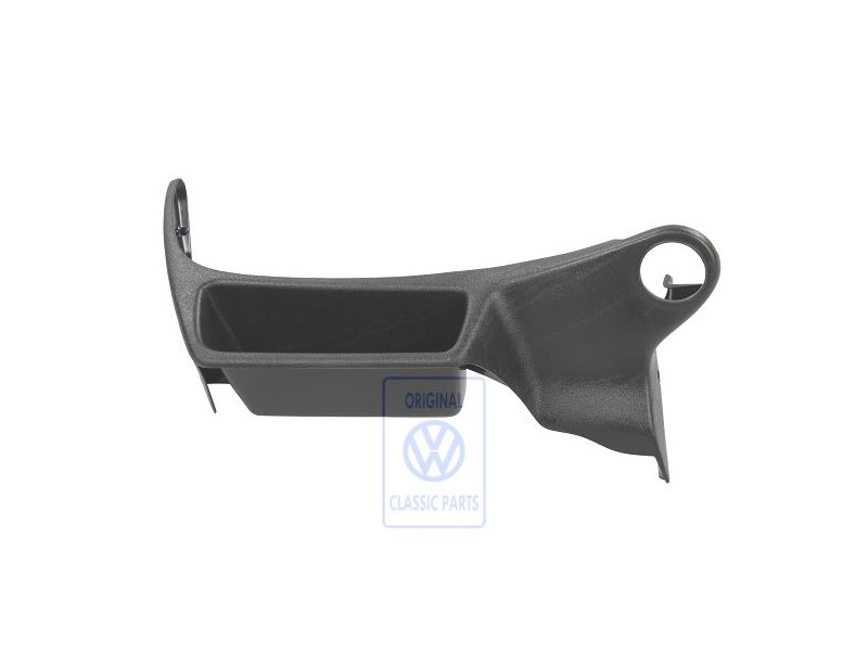 VW Original Revestimiento Armazon Asiento Negro - 3A0881317C 4FB