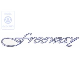 VW Original Rotulo Autoadhesivo Azul/Plata - 3A9853431A Z36