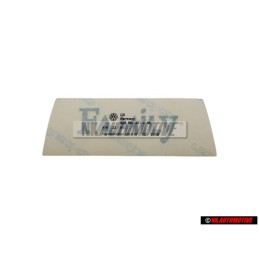 VW Original Rotulo Autoadhesivo Verde/Plata/Azul - 3A9853431 Z48