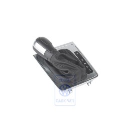 VW Original Cubierta Del Cambio Negro Satinado - 3AC713203D OFN