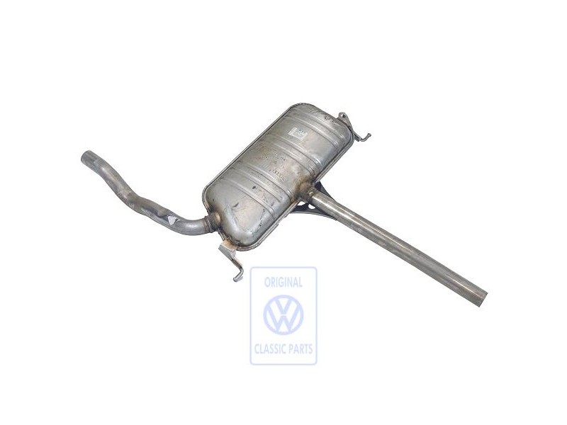 VW Original Silenciador Central - 3B0253409AD