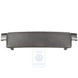 VW Original Recubrim. P. Placa Matricula Negro Satinado - 3B0807719 B41