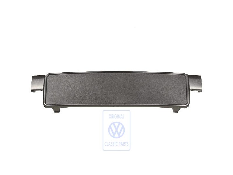 VW Original Recubrim. P. Placa Matricula Negro Satinado - 3B0807719 B41