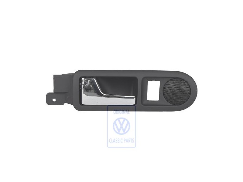 VW Original Maneta Int. Con Altavoz Negro - 3B0839113BF2AQ