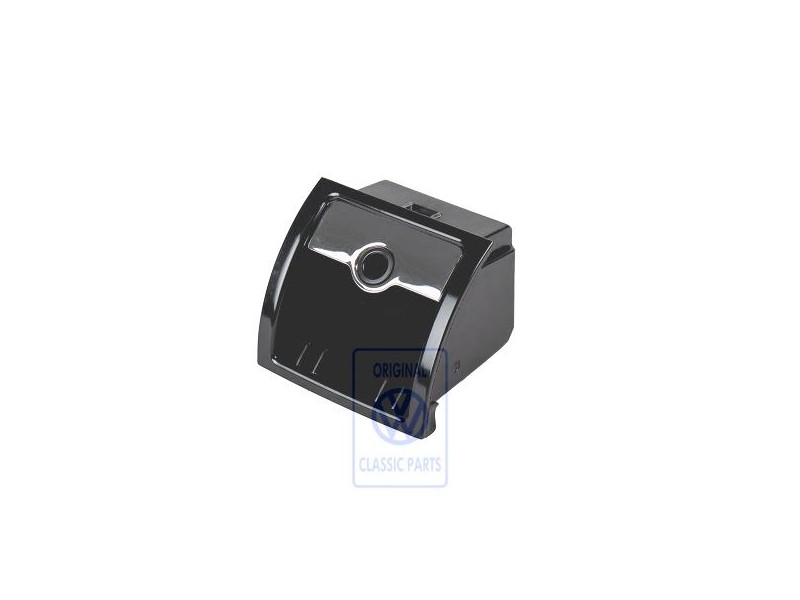 VW Original Caja Cenicero Negro Satinado - 3B0857331 B41