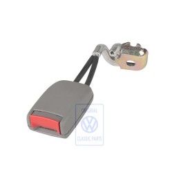 VW Original Cierre De Cinturon Gris Franela/Rojo Fuego - 3B0857740A FCP