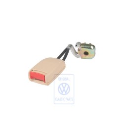VW Original Cierre De Cinturon Beige Sol/Rojo Fuego - 3B0857740A LSV