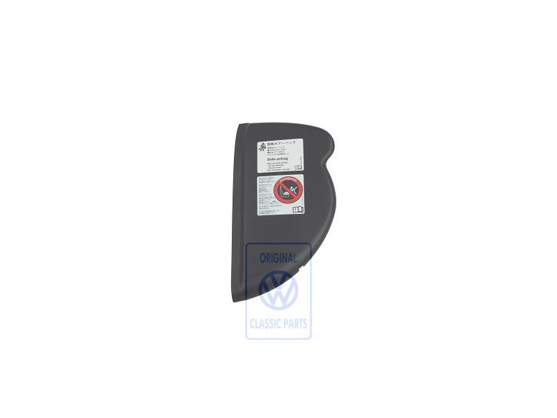 VW Original Tapa Protectora Negro - 3B0858035A 2AQ