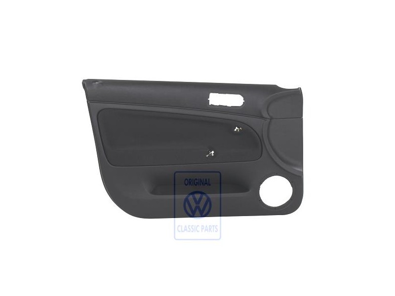 VW Original Revestimiento Puerta (Tela) Negro/Negro - 3B0867011ATJGJ