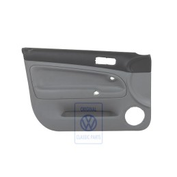 VW Original Panel Puerta Cuero Sintetico Gris Platino Oscuro - 3B0867011CGLGR