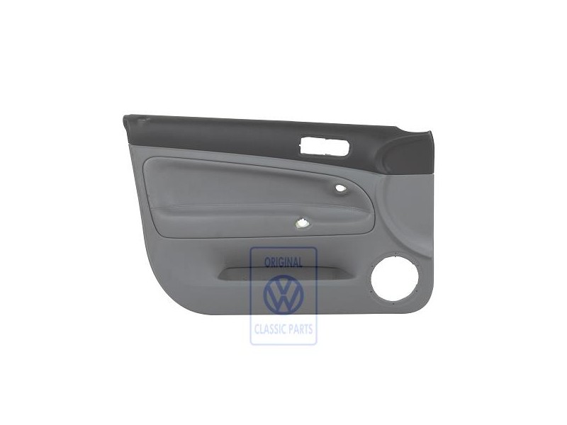 VW Original Panel Puerta Cuero Sintetico Gris Platino Oscuro - 3B0867011CGLGR