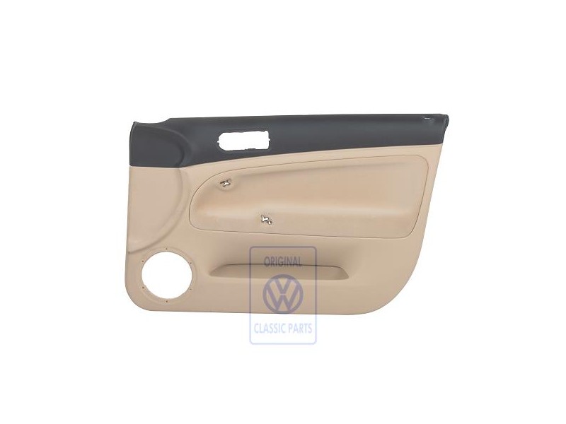 VW Original Revestimiento Puerta Tela Platin/Sonnenbeige - 3B0867012BAPEB