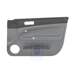 VW Original Panel Puerta Cuero Sintetico Gris Platino Oscuro - 3B0867012BBLGR