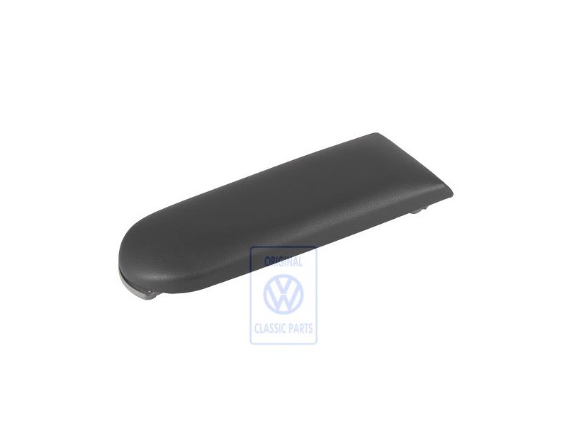 VW Original Descansabrazos (Parte Sup.) Negro/Gris Franela - 3B0867173 HSW