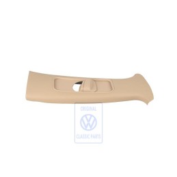 VW Original Guarnecido Pilares B Beige Sol - 3B0867244F 4R4