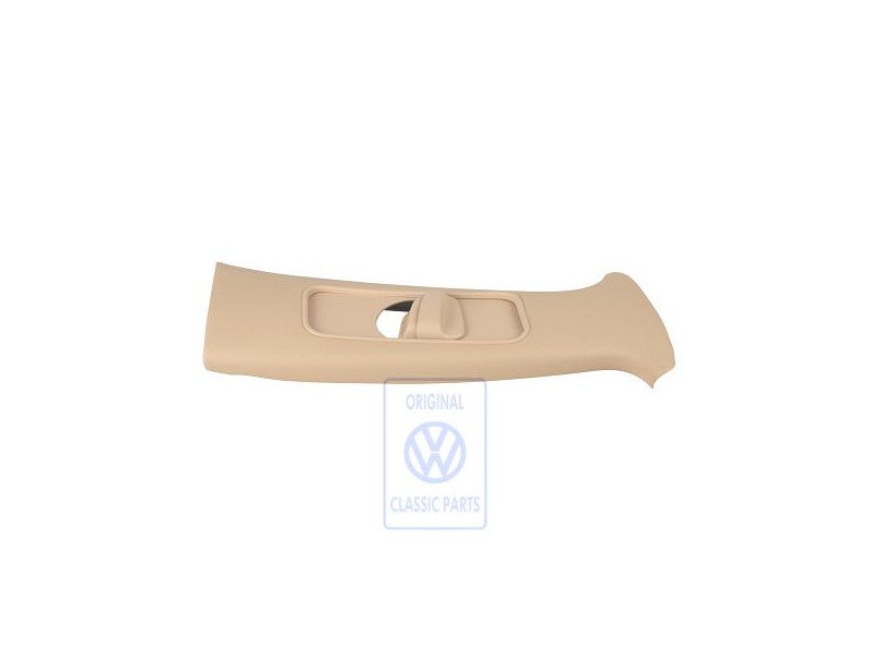 VW Original Guarnecido Pilares B Beige Sol - 3B0867244F 4R4