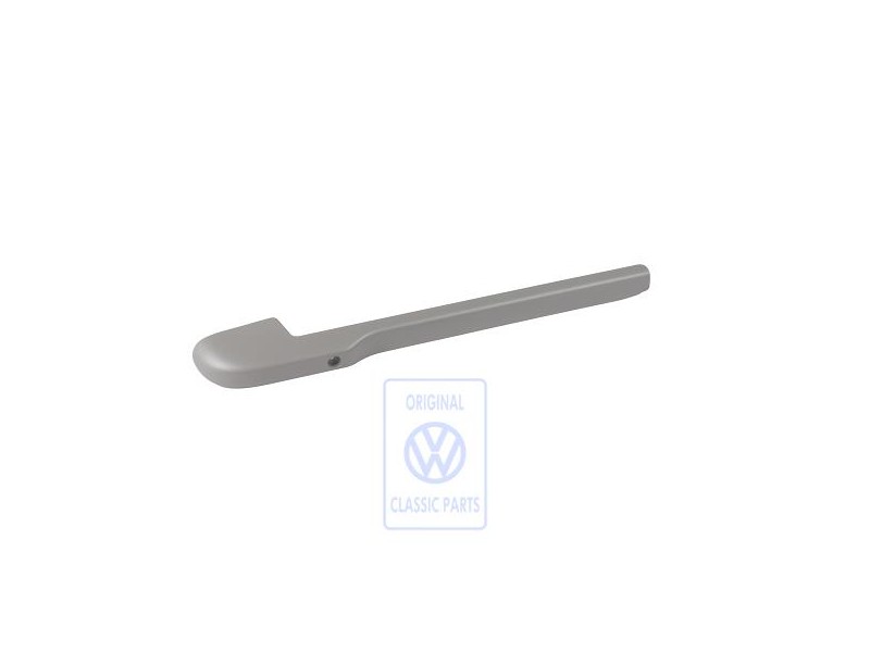 VW Original Cubierta P. Perfil Guia Gris Franela - 3B0881087D U71