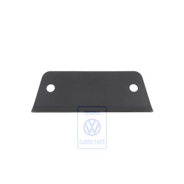 VW Original Mold. Cobertora Reposacabezas Negro Satinado - 3B0885719D B41
