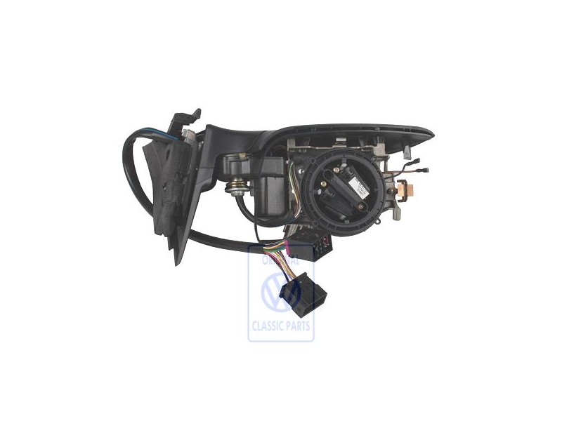 VW Original Caja De Espejo Exterior Negro Satinado - 3B1857507B 01C