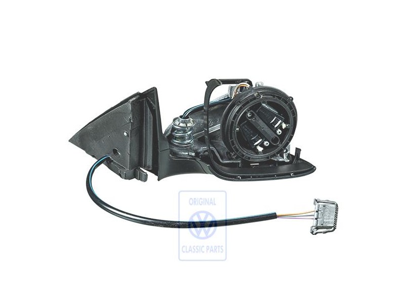 VW Original Caja De Espejo Exterior Negro Satinado - 3B1857508AA01C