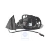 VW Original Caja De Espejo Exterior Negro Satinado - 3B1857508AT01C