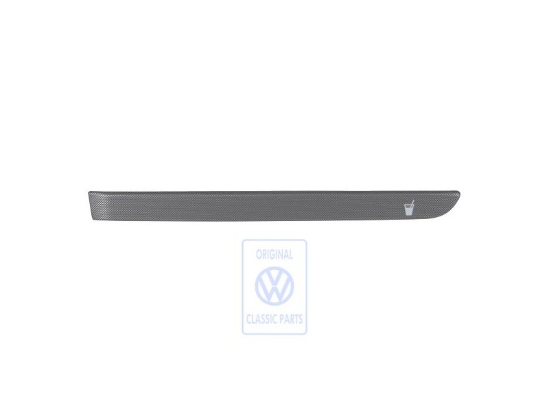VW Original Embellecedor Negro/Antracita-Netzoptik - 3B1858608B 2B9