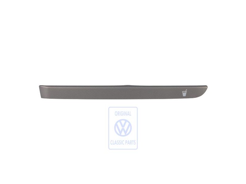 VW Original Embellecedor Negro/Marron-Netzoptik - 3B1858608B 2ZS