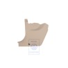 VW Original Guarnecido Pilares A Beige Claro - 3B1863483Q Q70