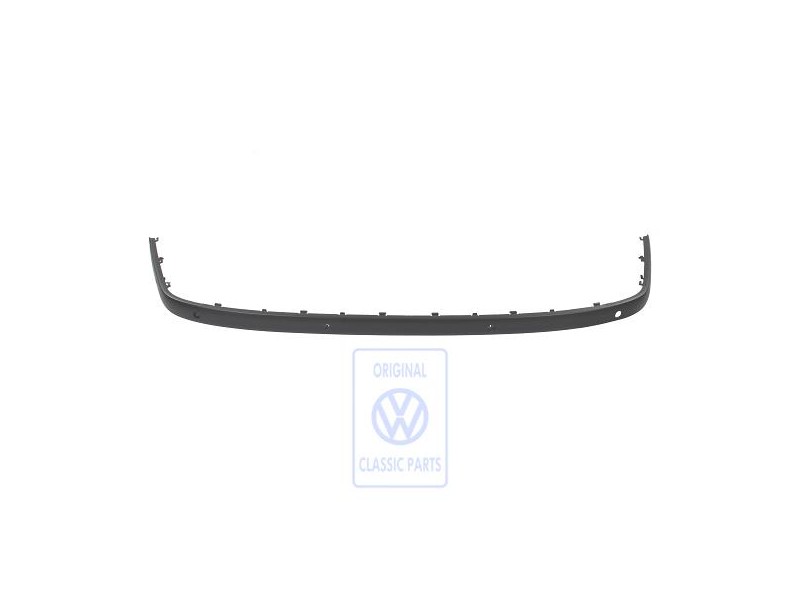 VW Original Moldura Protectora Negro Satinado - 3B5807455 B41