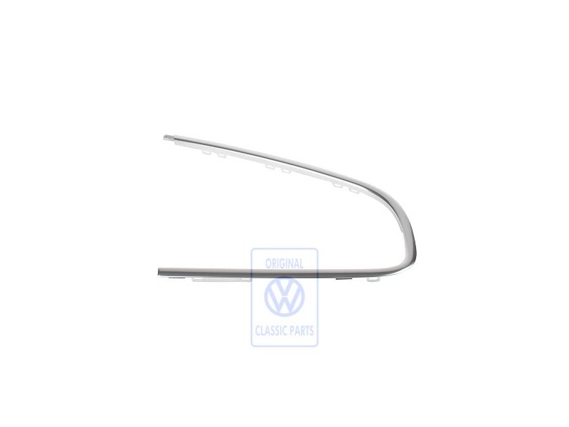 VW Original Moldura Embellecedora Aluminio Brillante - 3B5853345A 7Z7
