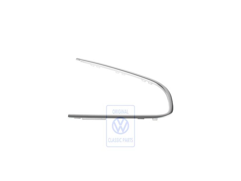 VW Original Moldura Embellecedora Aluminio Brillante - 3B5853346A 7Z7