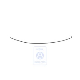 VW Original Regleta De Engaste Negro Satinado - 3B5854701 B41