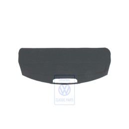 VW Original Revestimiento Para Chapa Portaobjetos Trasera Negro - 3B5863413H 5YV