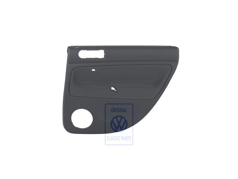 VW Original Revestimiento Puerta (Tela) Negro/Negro - 3B5867212AGJGJ