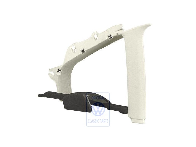 VW Original Guarnecido Pilares C Gris Perla/Negro - 3B5868593G QKB