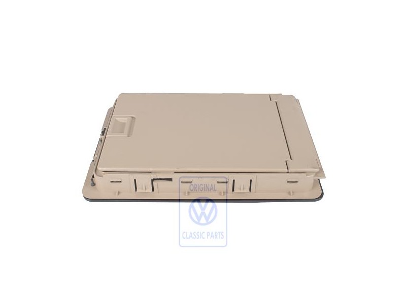 VW Original Funda Esquies (Cuero Artific.) Beige Claro - 3B5885215 Q70