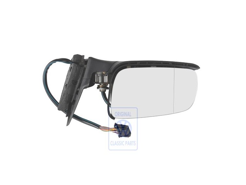VW Original Caja De Espejo Exterior Negro Satinado - 3B6857507 01C
