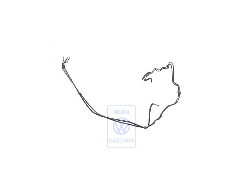 VW Original 1 Juego Conductos Combustible - 3B7200059B