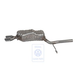 VW Original Silenciador Final - 3B7253609