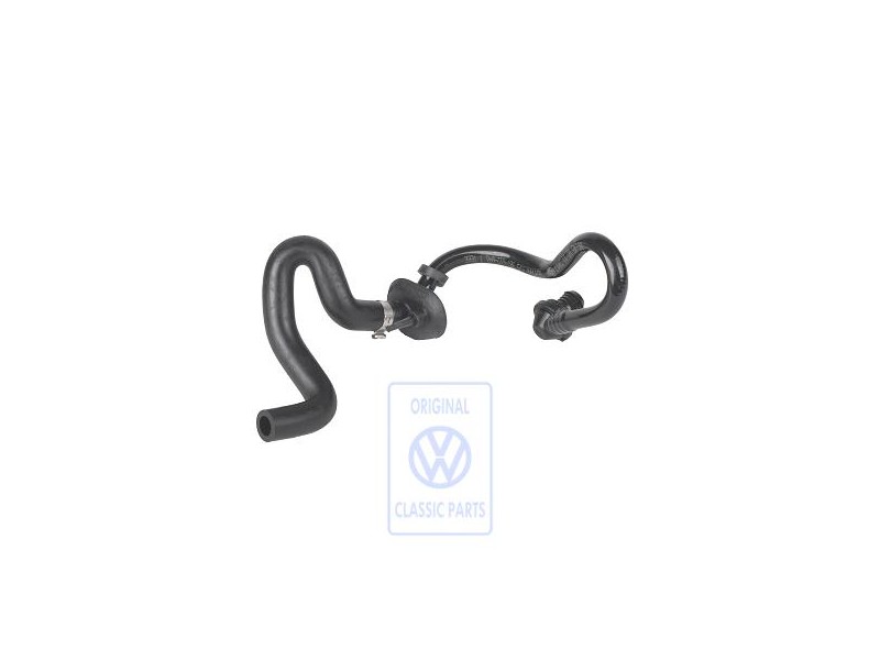 VW Original Tubo De Depresion Con Valvula De Retencion - 3B7612041J
