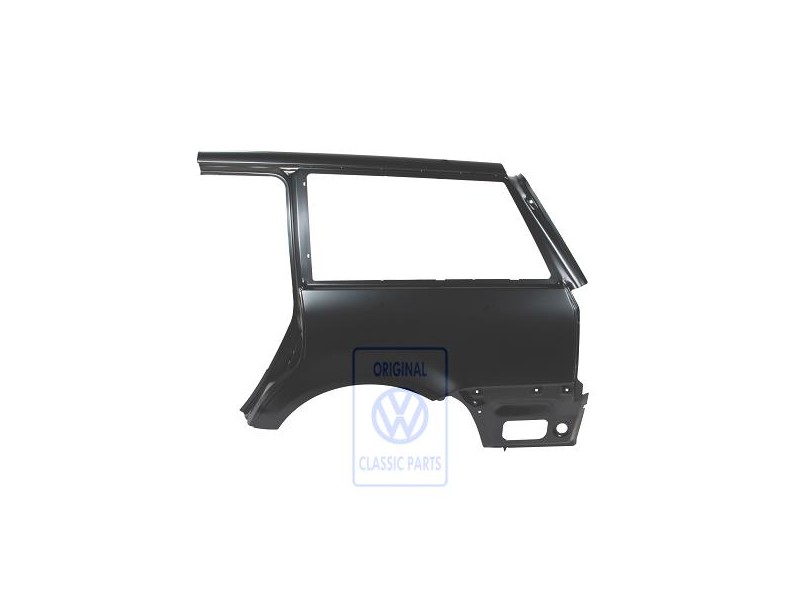 VW Original Pieza De Recorte - Marco De Pared Lateral - 3B9809843C