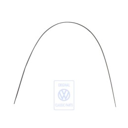 VW Original Moldura Cobertora Negro Satinado - 3B9853709D B41
