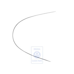 VW Original Moldura Cobertora Negro Satinado - 3B9853710D B41