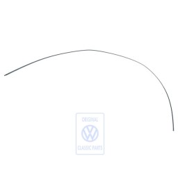 VW Original Regleta De Engaste Negro Satinado - 3B9854702 B41